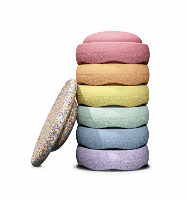 Stapelstein rainbow set classic