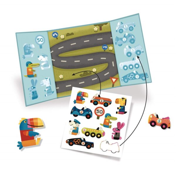 pegatinas reposicionables coches - Imagen 2