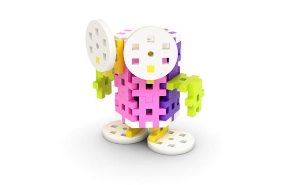 Meli BASIC constructor 100 piezas pastel - Imagen 3