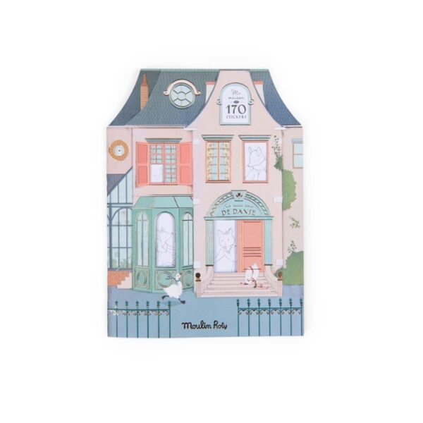 cuaderno pegatinas escuela de baile