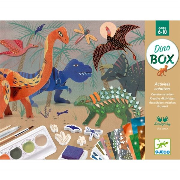 Cofre multiactividad los dinosaurios