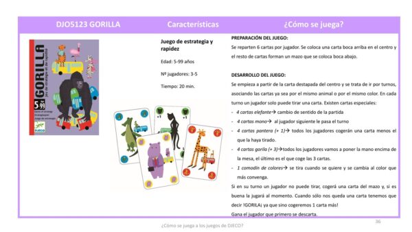 cartas gorilla - Imagen 3