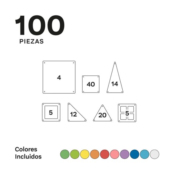 Imanix 100 piezas - Imagen 2