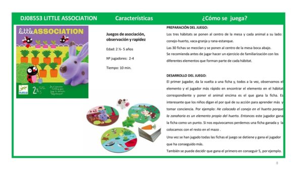 Juego little association - Imagen 3