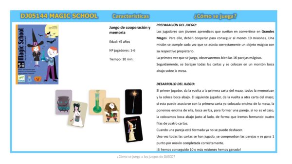 cartas magic school - Imagen 3