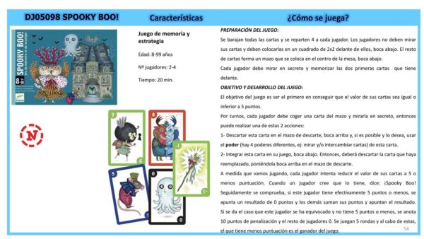 Cartas spooky boo! - Imagen 2