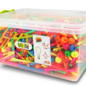 Meli Stik travel box neón 1200 piezas