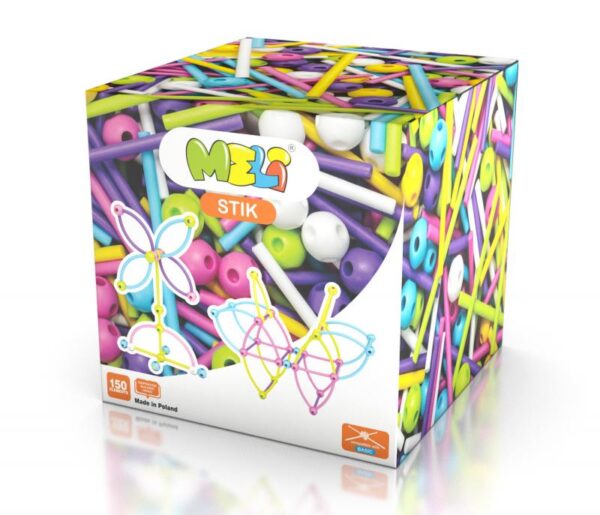 Meli Stik 150 piezas pastel