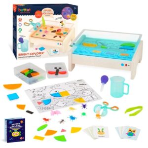 Mesa luz kit educacional