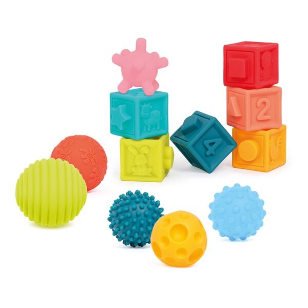 set pelotas y cubos