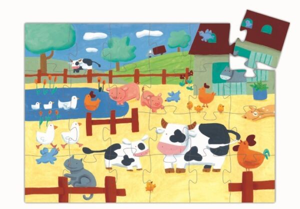 Puzle silueta las vacas - Imagen 2