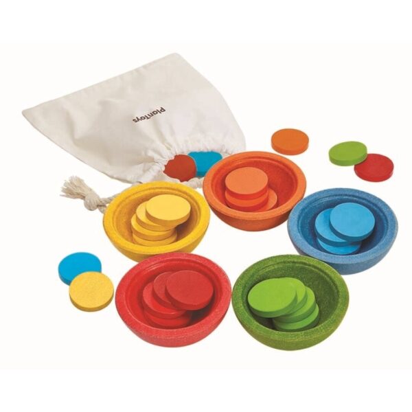 tazas ordena y cuenta