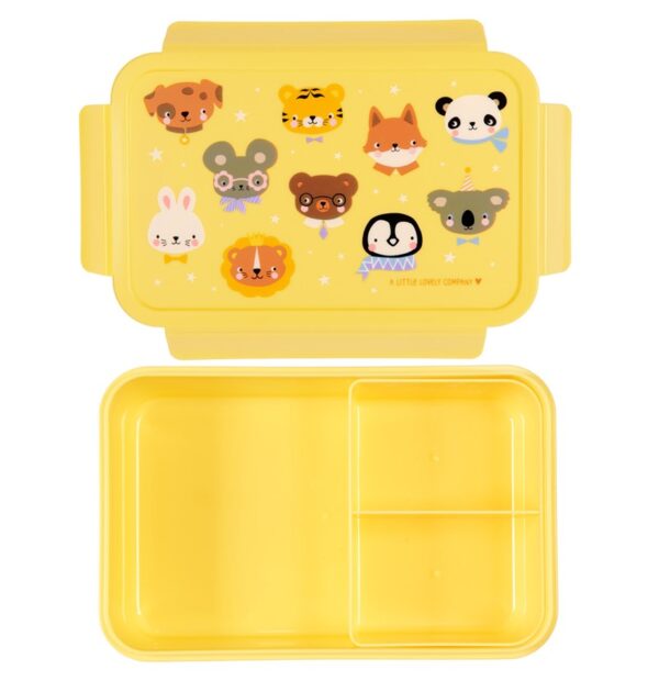 caja almuerzo bento animales - Imagen 2
