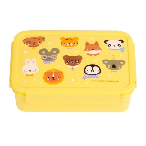caja almuerzo bento animales
