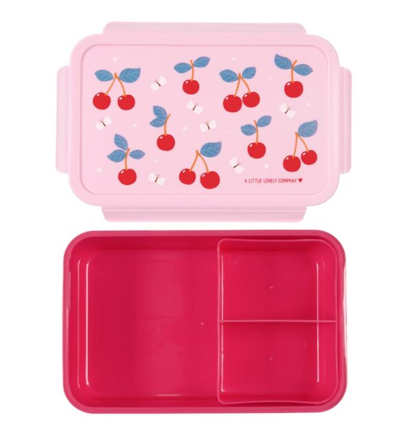 caja almuerzo bento cerezas - Imagen 2