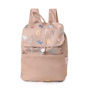 Mochila tela letras